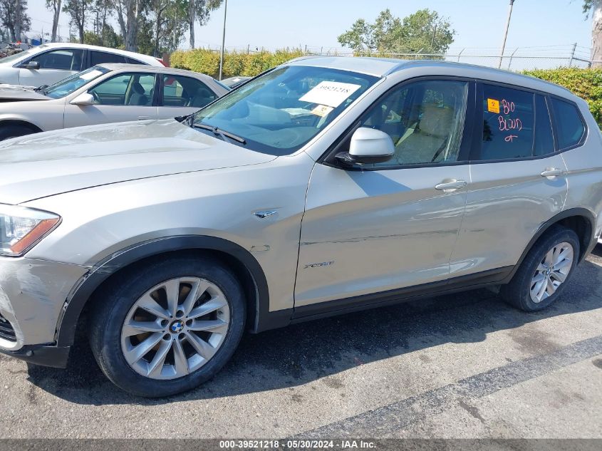 2017 BMW X3 xDrive28I VIN: 5UXWX9C59H0T12149 Lot: 39521218