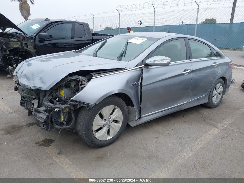 2015 Hyundai Sonata Hybrid VIN: KMHEC4A49FA139581 Lot: 39521230