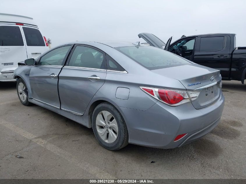 2015 Hyundai Sonata Hybrid VIN: KMHEC4A49FA139581 Lot: 39521230