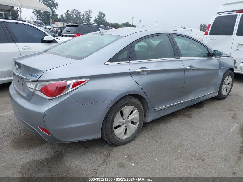 2015 Hyundai Sonata Hybrid VIN: KMHEC4A49FA139581 Lot: 39521230