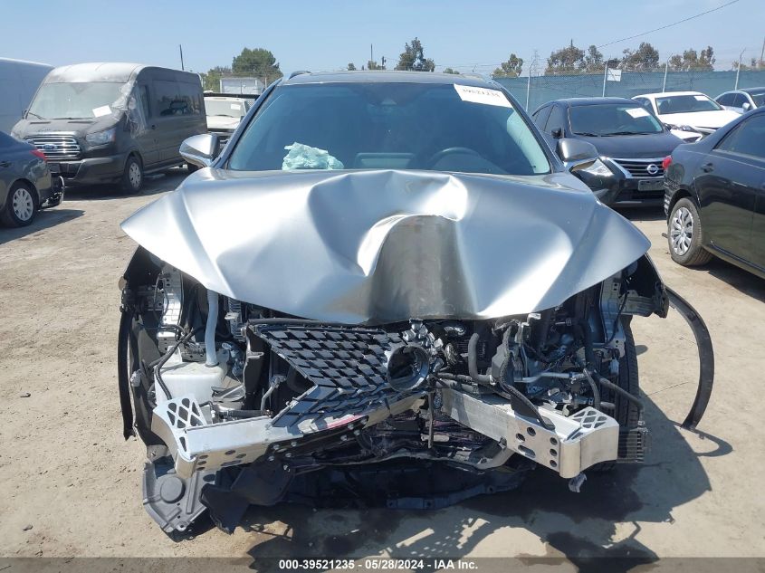 2022 Lexus Rx 450H VIN: 2T2HGMDA7NC090796 Lot: 39521235