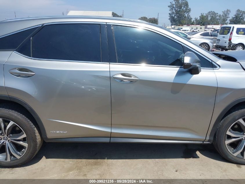 2022 Lexus Rx 450H VIN: 2T2HGMDA7NC090796 Lot: 39521235