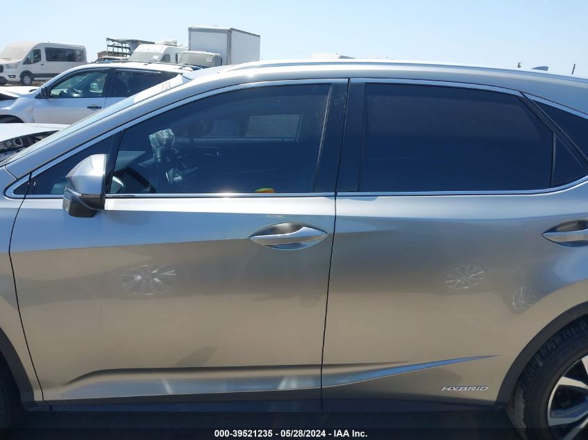 2022 Lexus Rx 450H VIN: 2T2HGMDA7NC090796 Lot: 39521235