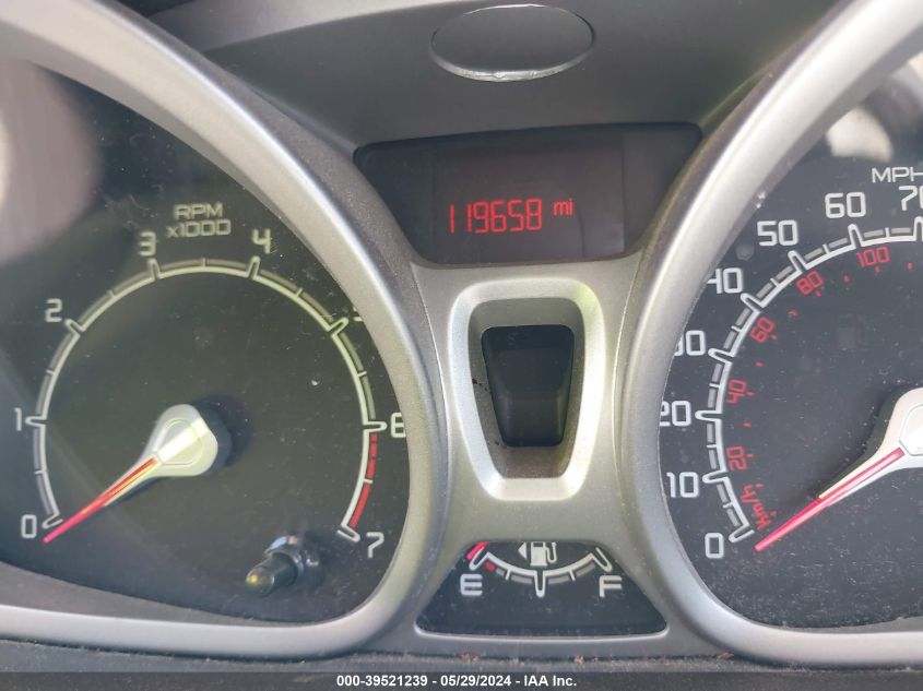 2013 Ford Fiesta Se VIN: 3FADP4BJ4DM185026 Lot: 39521239