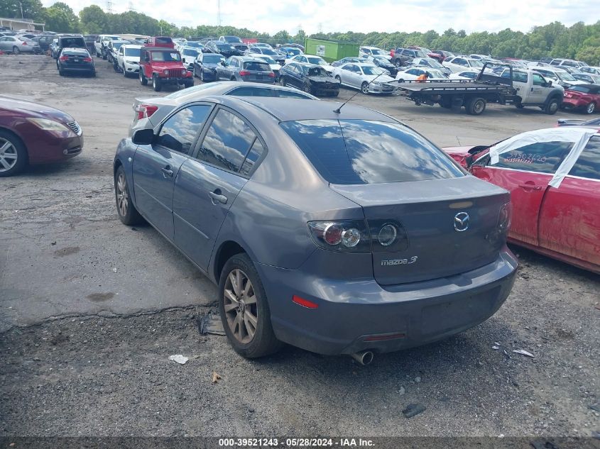 2008 Mazda Mazda3 I VIN: JM1BK12F681853115 Lot: 39521243