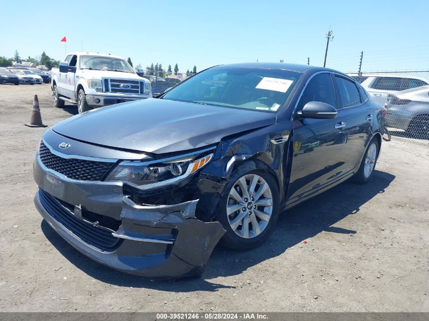 2017 Kia Optima Lx VIN: 5XXGT4L35HG137691 Lot: 39521246