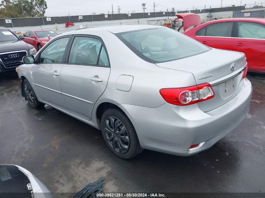 2012 Toyota Corolla Le VIN: 5YFBU4EE4CP052038 Lot: 39521251