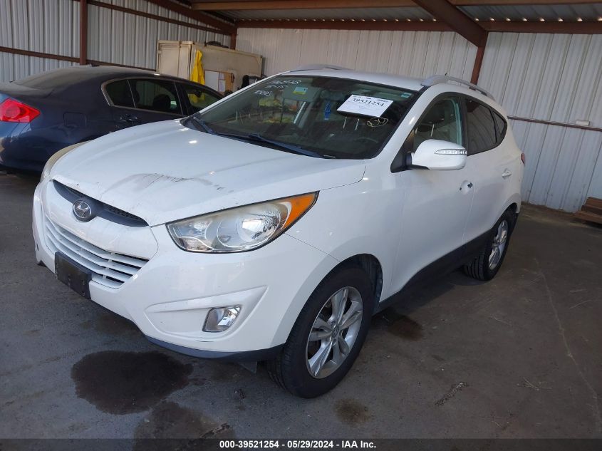 2013 Hyundai Tucson Gls VIN: KM8JU3ACXDU557009 Lot: 39521254