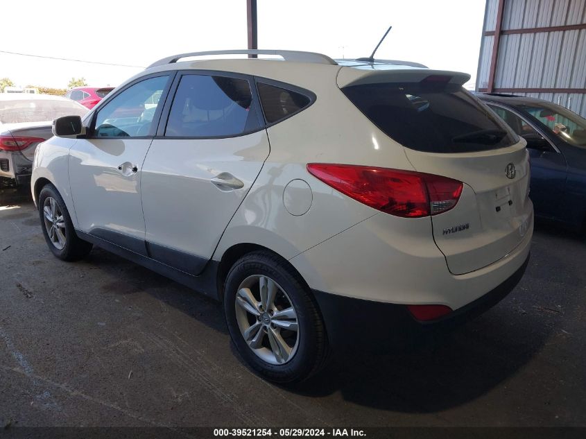 2013 Hyundai Tucson Gls VIN: KM8JU3ACXDU557009 Lot: 39521254