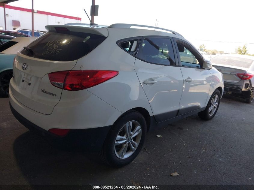 2013 Hyundai Tucson Gls VIN: KM8JU3ACXDU557009 Lot: 39521254