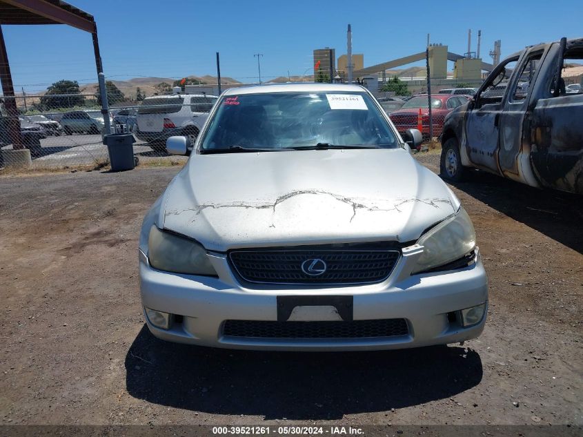 2002 Lexus Is 300 Base W/5-Speed Manual VIN: JTHBD192920053062 Lot: 39521261