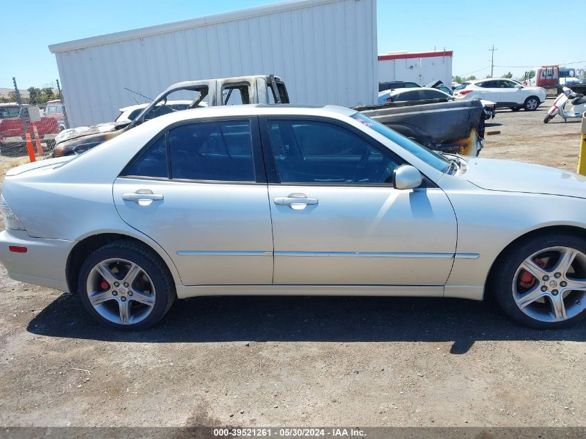 2002 Lexus Is 300 Base W/5-Speed Manual VIN: JTHBD192920053062 Lot: 39521261