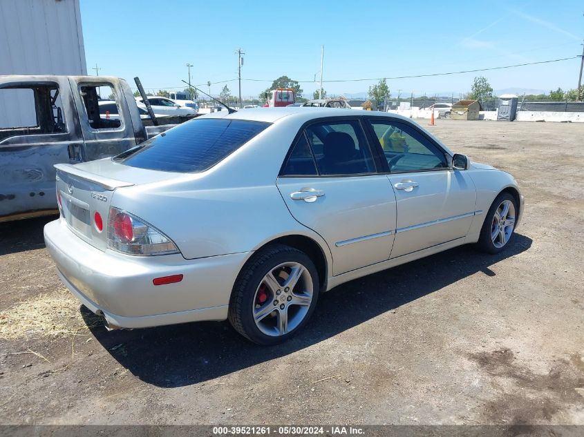 2002 Lexus Is 300 Base W/5-Speed Manual VIN: JTHBD192920053062 Lot: 39521261