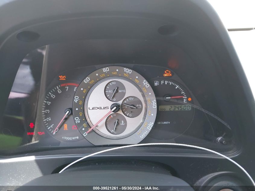 2002 Lexus Is 300 Base W/5-Speed Manual VIN: JTHBD192920053062 Lot: 39521261