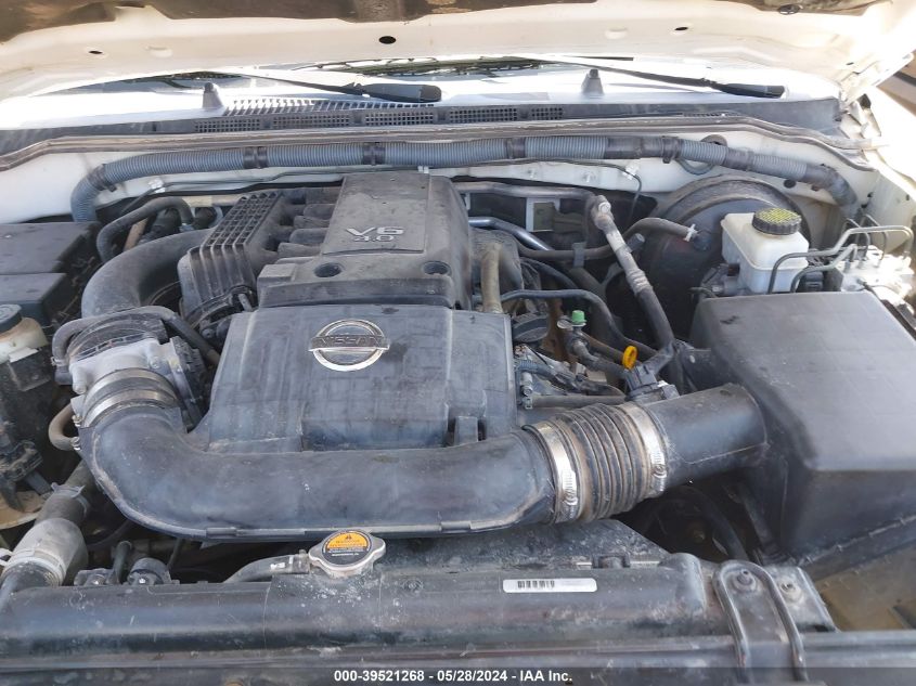 2012 Nissan Pathfinder S VIN: 5N1AR1NN7CC600839 Lot: 39521268