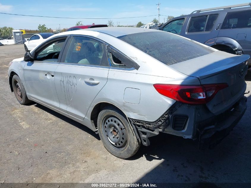 2016 Hyundai Sonata Se VIN: 5NPE24AF9GH311725 Lot: 39521272