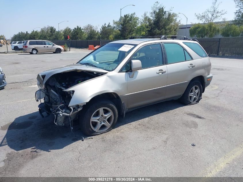 1999 Lexus Rx 300 VIN: JT6HF10U3X0065856 Lot: 39521278