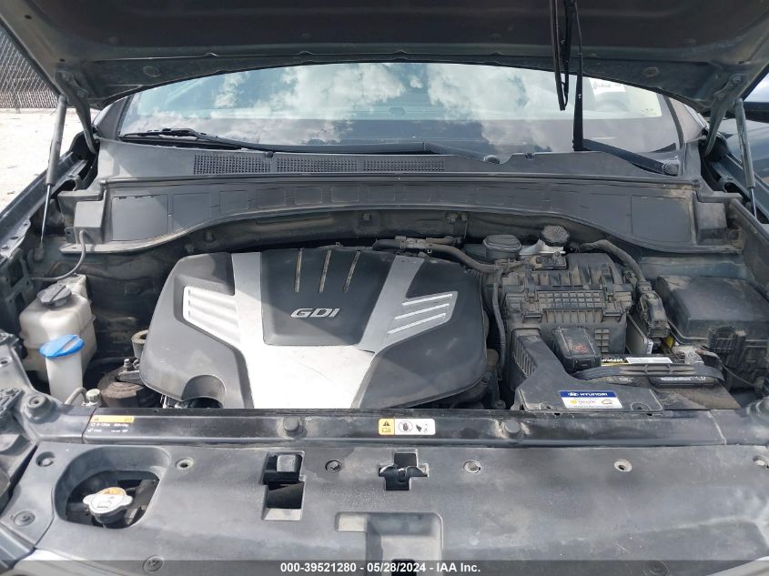 2016 Hyundai Santa Fe Se VIN: KM8SM4HF9GU151947 Lot: 39521280