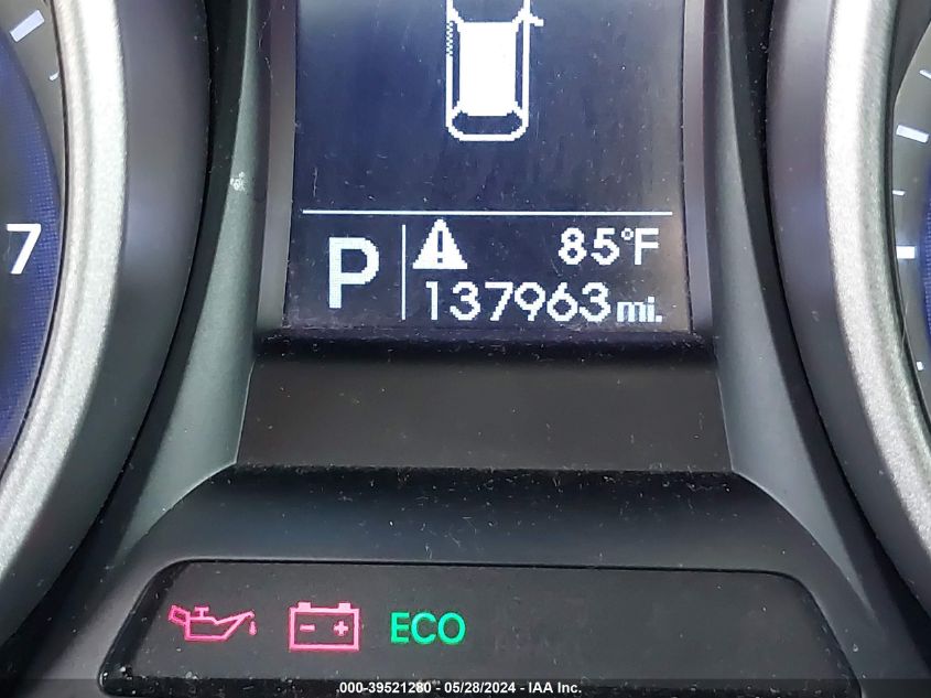 2016 Hyundai Santa Fe Se VIN: KM8SM4HF9GU151947 Lot: 39521280