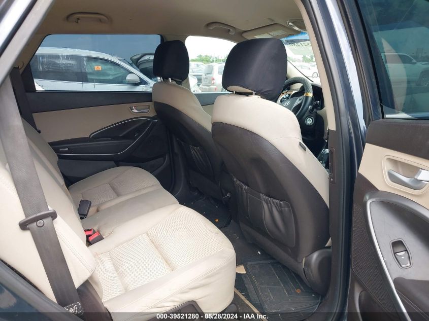 2016 Hyundai Santa Fe Se VIN: KM8SM4HF9GU151947 Lot: 39521280