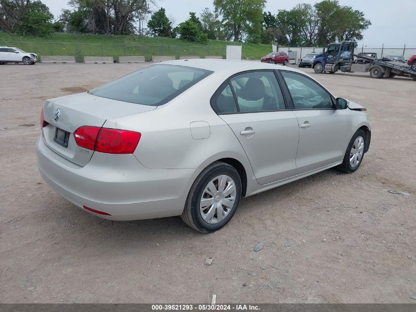 2012 Volkswagen Jetta 2.5L Se VIN: 3VWDX7AJ6CM300850 Lot: 39521293