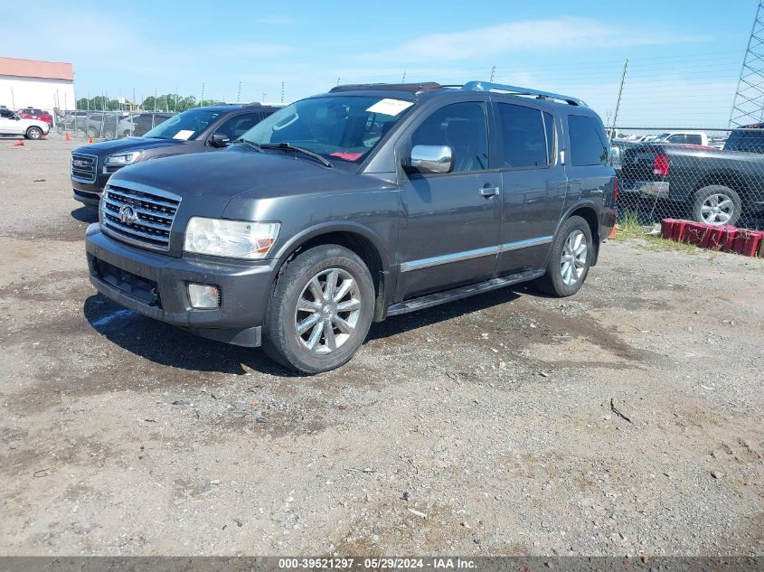 2010 Infiniti Qx56 VIN: 5N3ZA0NE7AN909224 Lot: 39521297