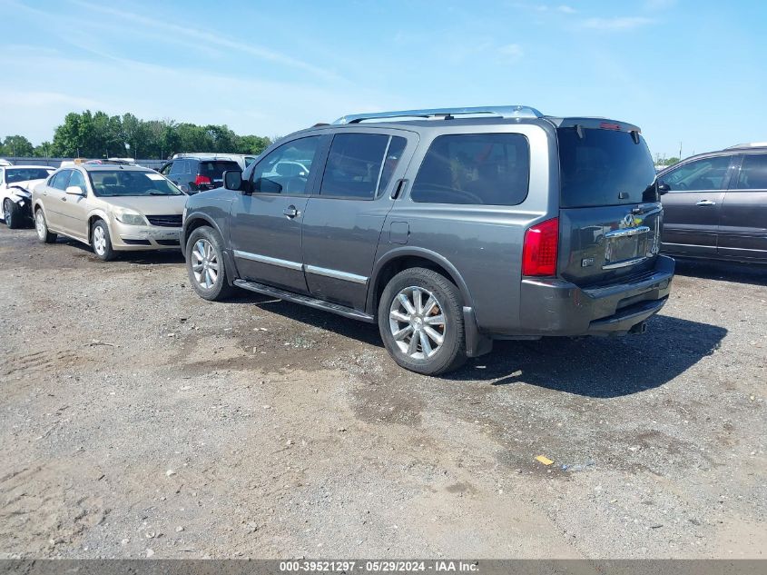 2010 Infiniti Qx56 VIN: 5N3ZA0NE7AN909224 Lot: 39521297