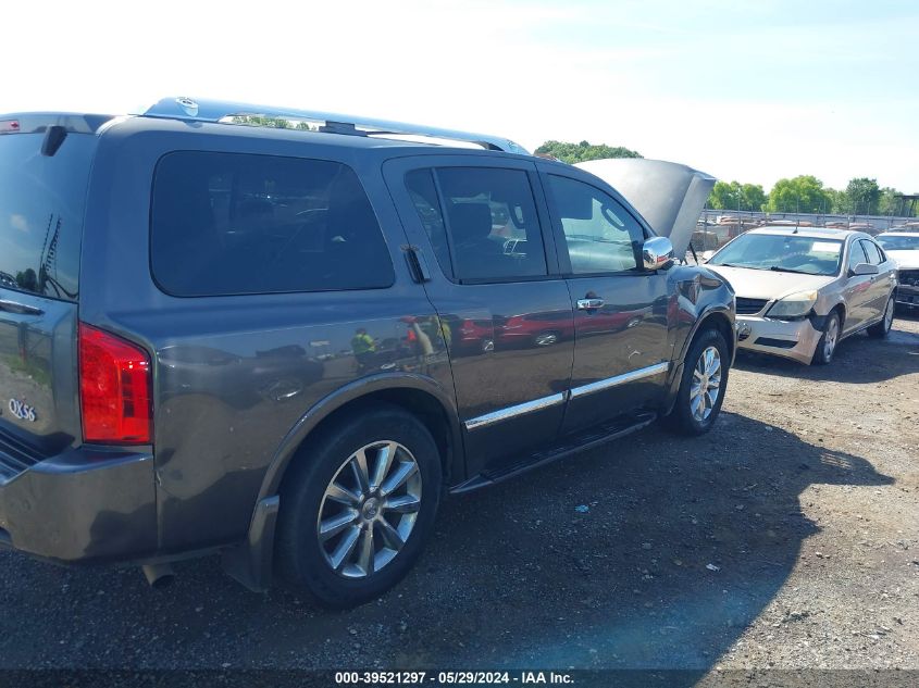 2010 Infiniti Qx56 VIN: 5N3ZA0NE7AN909224 Lot: 39521297