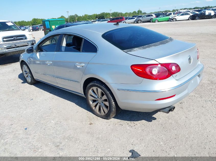 2010 Volkswagen Cc Sport VIN: WVWMN7AN0AE533265 Lot: 39521298