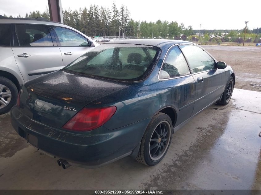 1997 Acura Cl 2.2 VIN: 19UYA1156VL012161 Lot: 39521299