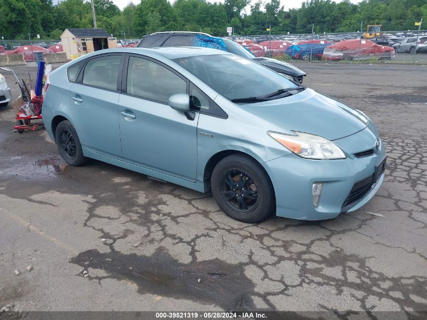 2012 Toyota Prius Two VIN: JTDKN3DU3C1557573 Lot: 39521319