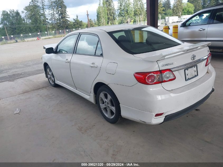 2012 Toyota Corolla S VIN: 2T1BU4EE5CC917941 Lot: 39521320