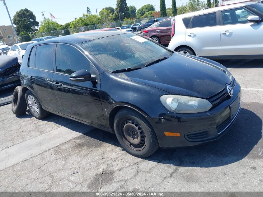 2010 Volkswagen Golf 4-Door VIN: WVWDA7AJ2AW085050 Lot: 39521324