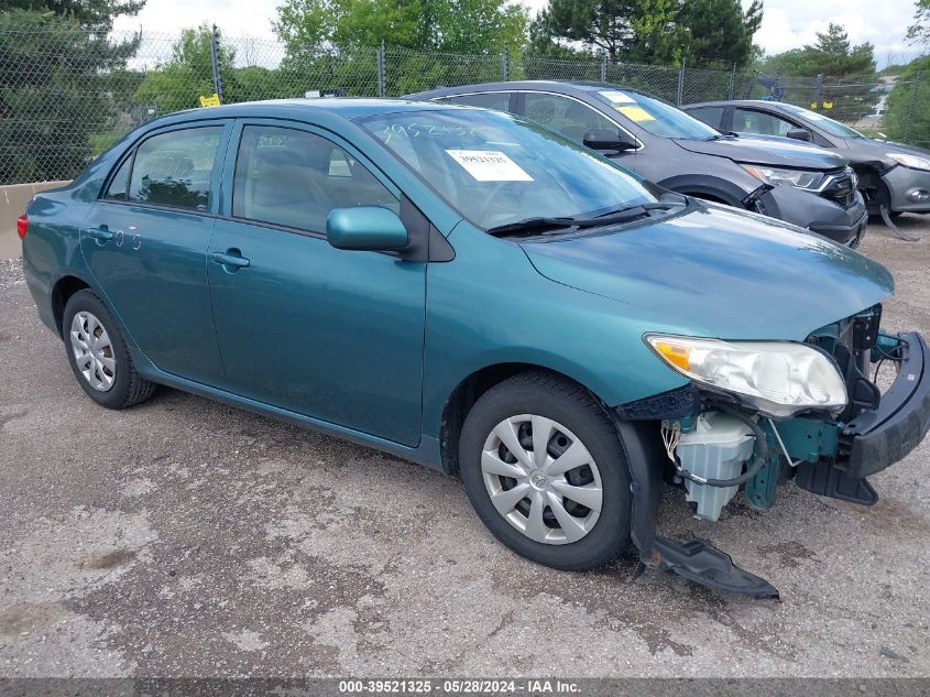 2010 Toyota Corolla Le VIN: 1NXBU4EE2AZ176109 Lot: 39521325