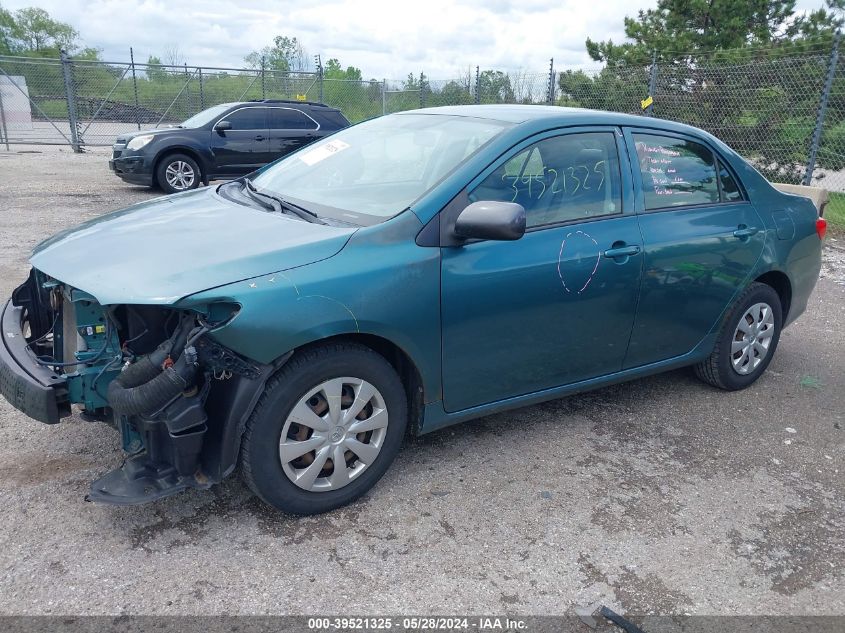 2010 Toyota Corolla Le VIN: 1NXBU4EE2AZ176109 Lot: 39521325