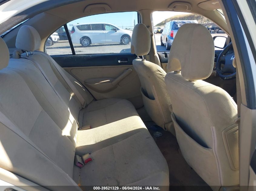 2004 Honda Civic Hybrid VIN: JHMES96654S015974 Lot: 39521329