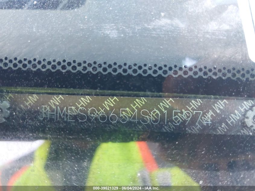 2004 Honda Civic Hybrid VIN: JHMES96654S015974 Lot: 39521329