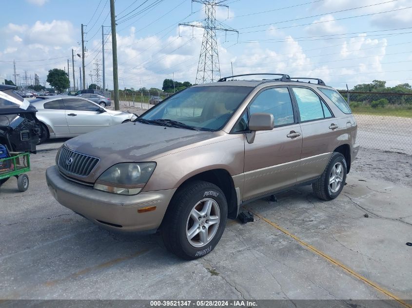 1999 Lexus Rx 300 VIN: JT6GF10UXX0008520 Lot: 39521347