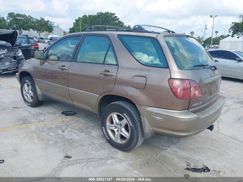 1999 Lexus Rx 300 VIN: JT6GF10UXX0008520 Lot: 39521347