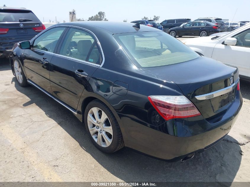 2009 Acura Rl 3.7 VIN: JH4KB26649C002323 Lot: 39521350