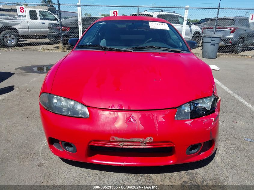 1998 Mitsubishi Eclipse Rs VIN: 4A3AK34Y4WE037724 Lot: 39521355