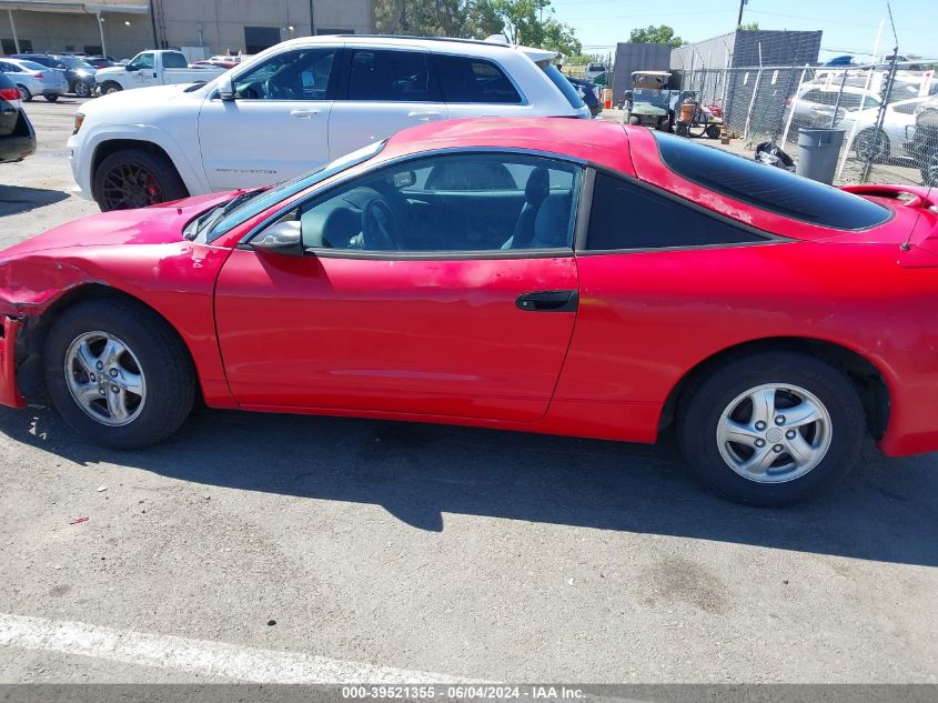 1998 Mitsubishi Eclipse Rs VIN: 4A3AK34Y4WE037724 Lot: 39521355