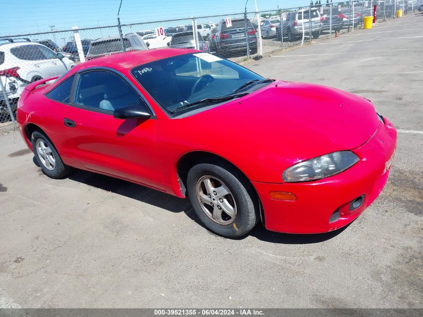 1998 Mitsubishi Eclipse Rs VIN: 4A3AK34Y4WE037724 Lot: 39521355