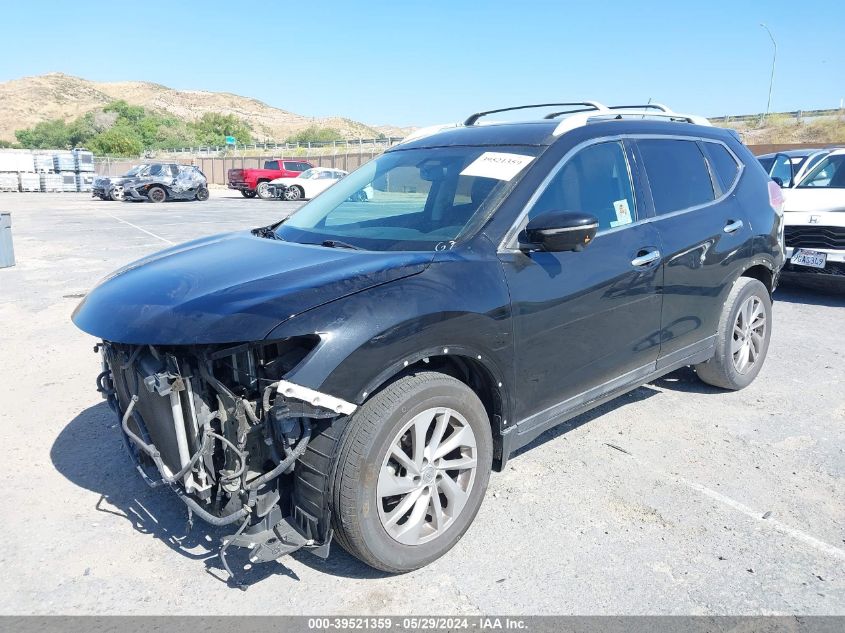 2014 Nissan Rogue Sl VIN: 5N1AT2MT8EC767799 Lot: 39521359