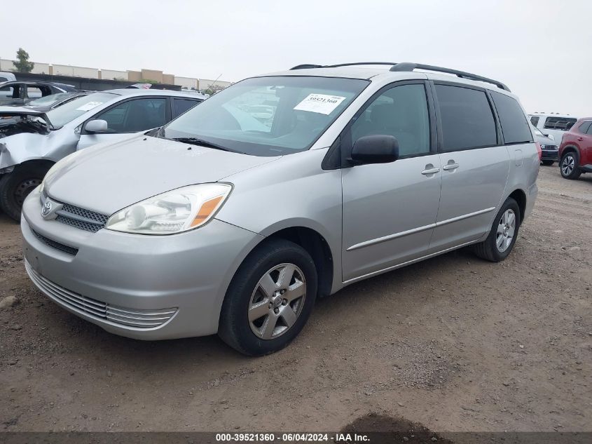 2004 Toyota Sienna Le VIN: 5TDZA23C64S018771 Lot: 39521360