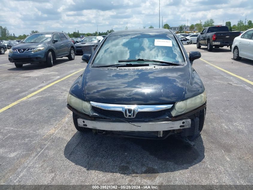 2010 Honda Civic Lx VIN: 2HGFA1F56AH537423 Lot: 39521362