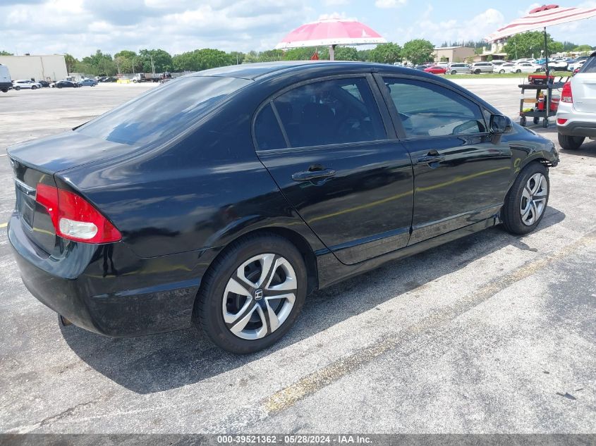 2010 Honda Civic Lx VIN: 2HGFA1F56AH537423 Lot: 39521362