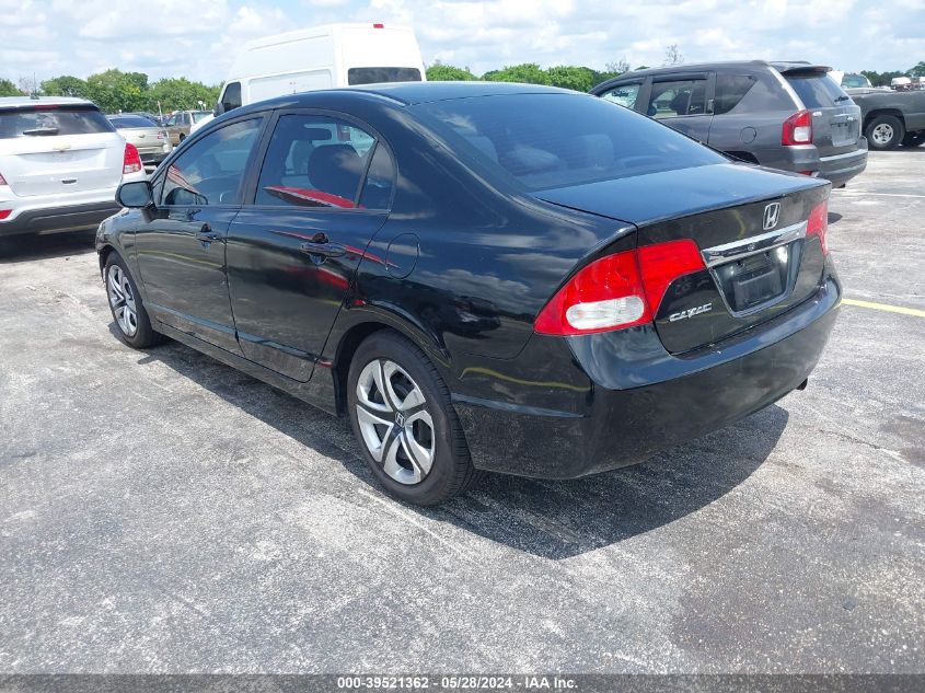 2010 Honda Civic Lx VIN: 2HGFA1F56AH537423 Lot: 39521362