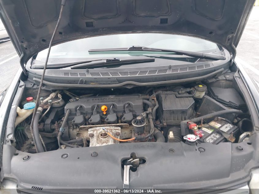 2010 Honda Civic Lx VIN: 2HGFA1F56AH537423 Lot: 39521362