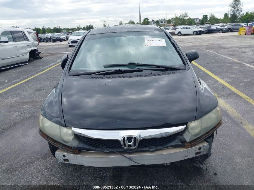 2010 Honda Civic Lx VIN: 2HGFA1F56AH537423 Lot: 39521362